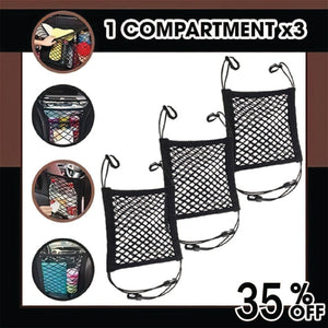 Netting Bag – (Car must-have) Universal Elastic Mesh Net Trunk Bag - SET 3 (35% OFF) - Awesales