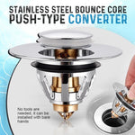 Stainless Steel Bounce Core Push-Type Converter - Awesales