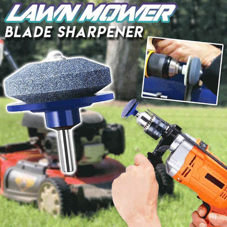Summer Hot Sale 40% OFF - Lawn Mower Blade Sharpener (Double Layer) 2021 - Awesales