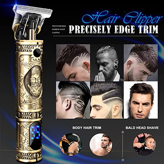 🔥Buy 2 Free shipping – Premium LCD Professional Hair Trimmer - GENTLEMAN - Awesales