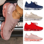 Women's Comfy Air Cushion Sneakers, Breathable Shoes Walking Running Shoes - Pink / 5 - 5.5 - Awesales