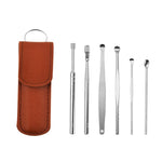 Innovative Spring EarWax Cleaner Tool Set - BROWN - Awesales