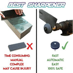 Lawn Mower Blade Sharpener (Upgraded Double Layer) 2021 - Awesales