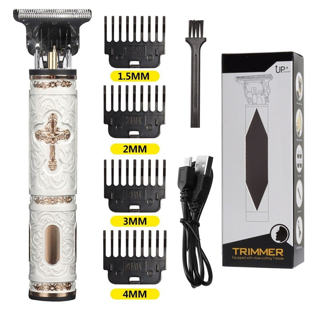 Professional Hair Trimmer with Grooming & Cleansing Kit - JESUS - Awesales