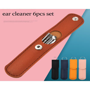 Innovative Spring EarWax Cleaner Tool Set - BLUE - Awesales