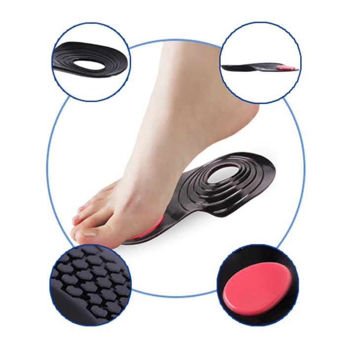 Flat Foot Orthopedic Insoles - Awesales