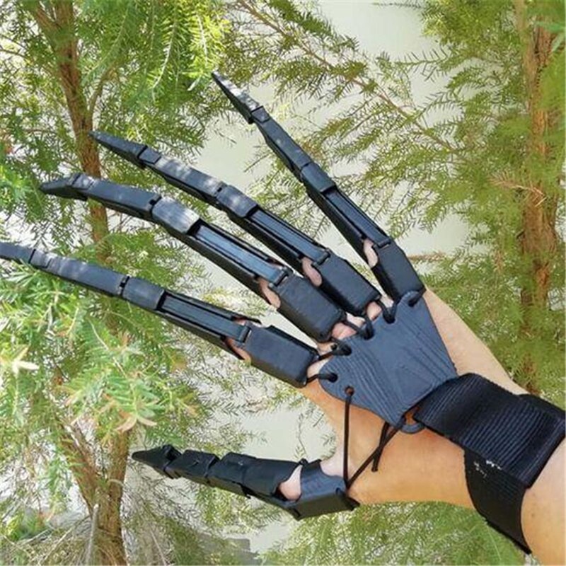 🎃Early Halloween Promotion🎃Articulated Fingers - RIGHT HAND / BLACK - Awesales