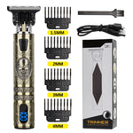 Premium LCD Professional Hair Trimmer - SKULL - Awesales