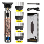 Premium LCD Professional Hair Trimmer - TIGER - Awesales