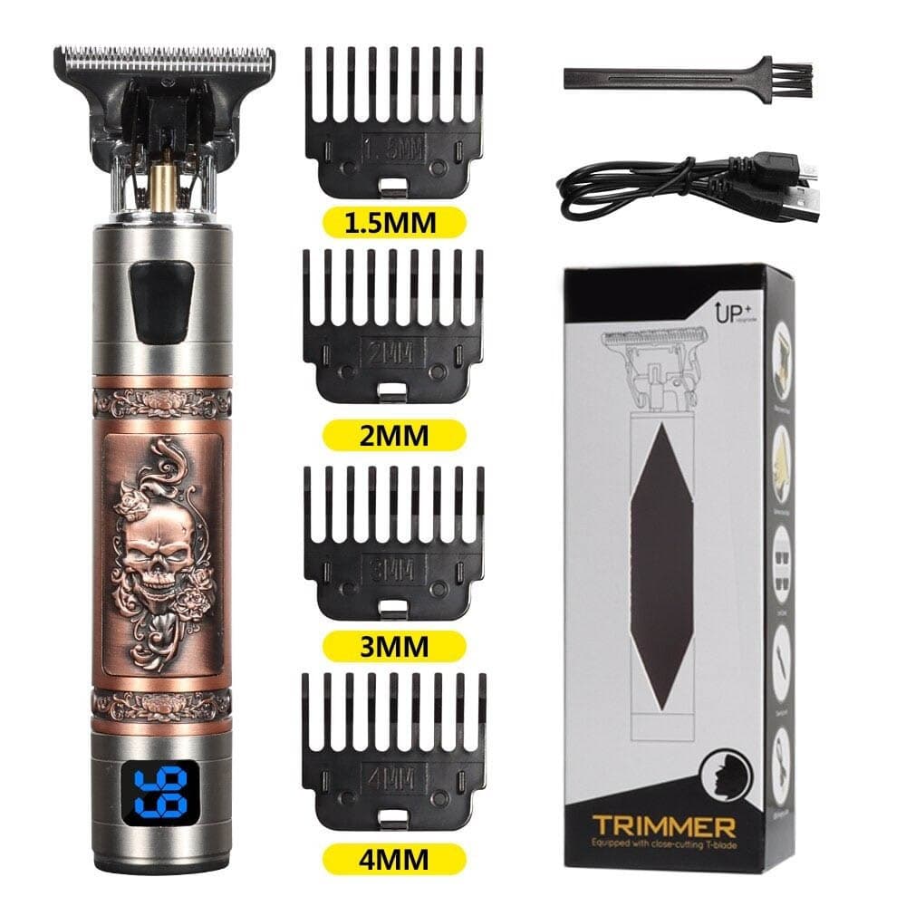 Premium LCD Professional Hair Trimmer - GRIMACE - Awesales